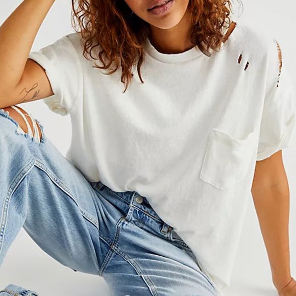 Free People We The Free Rubi Tee - Picture 1 of 5